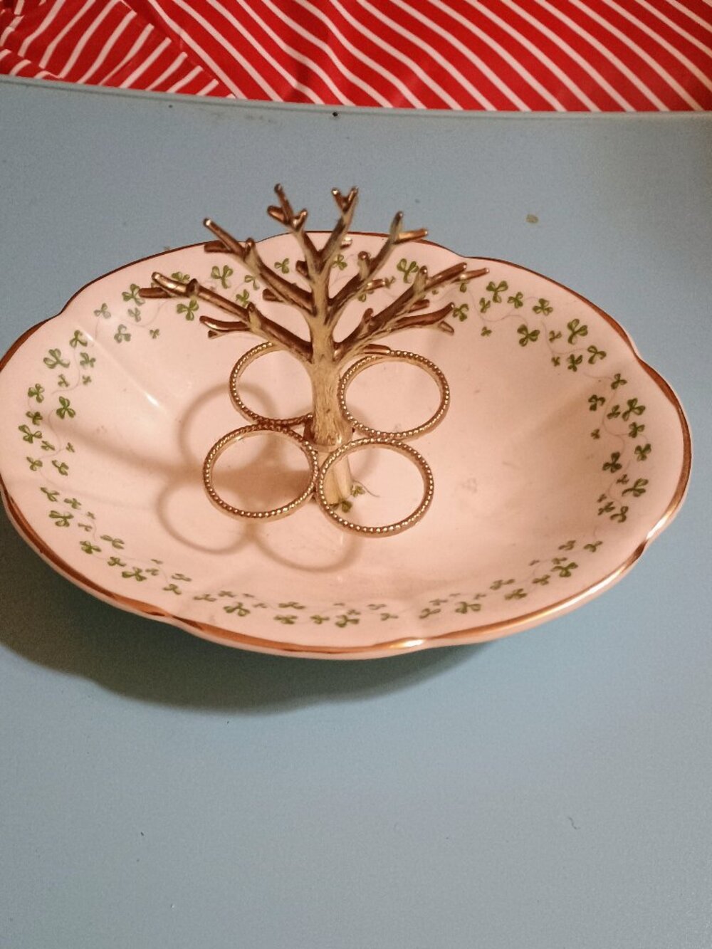 Vintage Royal Tara Jewelry Tree dish
